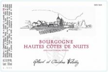 Domaine Gilbert et Christine Felettig Hautes Cotes de Nuits Rouge 2024 (11244)