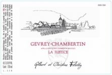 Domaine Gilbert et Christine Felettig Gevrey-Chambertin La Justice 2024 (11247)