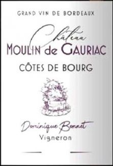 Chateau Moulin de Gauriac 2020 Case of 12 Bottles (8788)