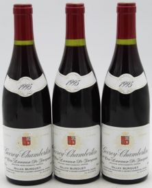 Giles Burguet Gevrey-Chambertin 1er Cru Lavaux St-Jacques 1995 (9126)
