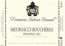 Domaine Latour-Giraud Meursault 1er Cru Boucheres 2020 (9602)