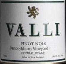Valli Bannockburn Vineyard Pinot Noir 2021 (9783)