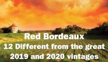 Red Bordeaux 2019 and 2020 Twelve Bottle Tasting Pack