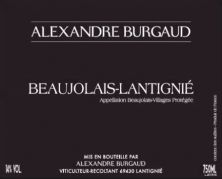 Domaine Alexandre Burgaud Beaujolais-Lantignie 2021 Case of 12 Bottles (12x 9131)