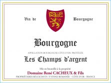 Domaine Rene Cacheux Bourgogne Rouge Les Champs d'Argent 2021 Case of 12 Bottles (12x 8923)