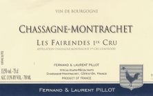 Domaine Fernand and Laurent Pillot Chassagne-Montrachet 1er Cru Fairendes 2020 (9246)