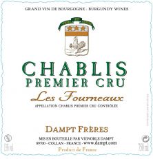 Vignobles Dampt Chablis 1er Cru Les Fourneaux 2018 (6603)