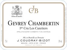 Domaine Coudray-Bizot Gevrey-Chambertin 1er Cru Les Cazetiers 2017 (8397)