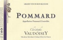 Domaine Christophe Vaudoisey Pommard 2020 (8202)