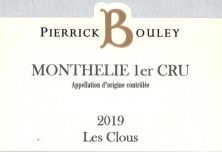 Domaine Pierrick Bouley Monthelie 1er Cru Les Clous 2019 (6985)