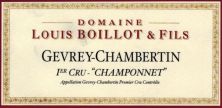 Domaine Louis Boillot Gevrey-Chambertin 1er Cru Champonnet 2017 (7680)