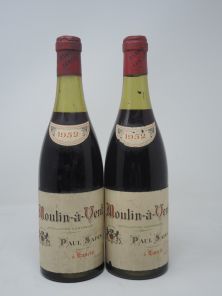 Paul Sapin Beaujolais Moulin au Vent 1952 (7369)