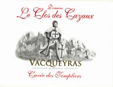 Les Clos des Cazaux Vacqueyras Cuvee des Templiers 2018 (7242)