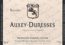 Fabien Coche Auxey-Duresses Blanc 2014 (4504)