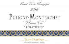 Domaine Jean Chartron Puligny-Montrachet 1er Cru Folatieres 2019 (6381)