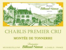 Domaine Billaud-Simon Chablis 1er Cru Montee de Tonnerre 2019 (8375)