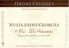 Domaine Jerome Chezeaux Nuits-St-Georges 1er Cru Les Vaucrains 2020 (8327)