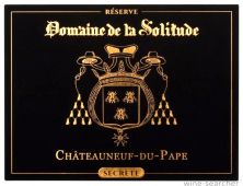 Domaine de la Solitude Chateauneuf-du-Pape Cuvee Reserve Secrete 2017 (6303)