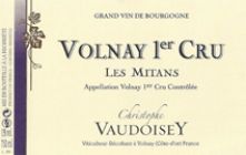 Domaine Christophe Vaudoisey Volnay 1er Cru Les Mitans 2018 (6430)