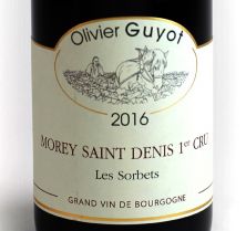 Domaine Olivier Guyot Morey-St-Denis 1er Cru Les Sorbets 2016 (5196)