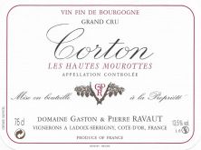 Domaine Ravaut Corton Les Hautes Mourottes Grand Cru 1999 (8612)