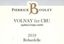 Domaine Pierrick Bouley Volnay 1er Cru Robardelle 2019 (6986)