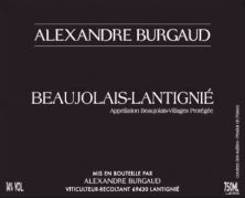 Domaine Alexandre Burgaud Beaujolais-Lantignie 2020 Case of 12 Bottles (12x 7486)