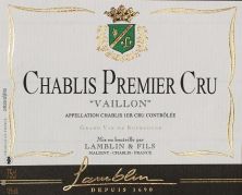 Lamblin and Fils Chablis 1er Cru Vaillon 2019 (6922)