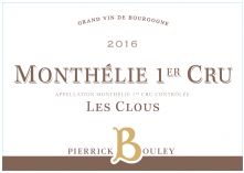 Domaine Pascal Bouley Monthelie 1er Cru Les Clous 2016 (5000)