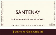 Domaine Justin Girardin Santenay Les Terrasses de Bievaux 2020 (7458)