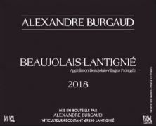 Domaine Alexandre Burgaud Beaujolais-Lantignie 2018 (6523)