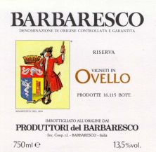 Produttori del Barbaresco Barbaresco Ovello 2014 (6031)