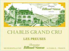 Domaine Billaud-Simon Chablis Les Preuses Grand Cru 2019 (8379)