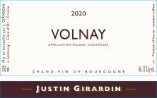 Domaine Justin Girardin Volnay 2020 (8590)