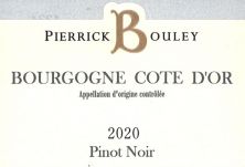 Domaine Pierrick Bouley Bourgogne Pinot Noir 2020 (7963)