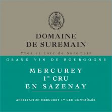 Domaine de Suremain Mercurey 1er Cru En Sazenay Blanc 2019 (7584)