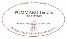 Domaine Coste-Caumartin Pommard 1er Cru Les Refenes 2019 (7112)