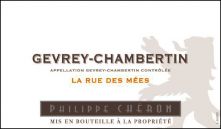 Domaine Philippe Cheron Gevrey-Chambertin La Rue des Mees 2020 (8345)