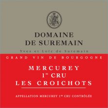 Domaine de Suremain Mercurey 1er Cru Les Croichots 2019 (7587)