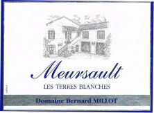 Domaine Bernard Millot Meursault Les Terres Blanches 2020 (8176)