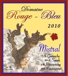 Domaine RougeBleu Mistral 2010 (866)