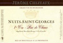 Domaine Jerome Chezeaux Nuits-St-Georges 1er Cru Rue de Chaux 2020 (8325)