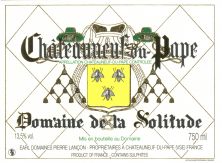 Domaine de la Solitude Chateauneuf-du-Pape Tradition Blanc 2019 (6298)