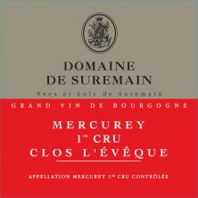 Domaine de Suremain Mercurey 1er Cru Clos l'Eveque 2018 (6519)