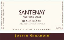 Domaine Justin Girardin Santenay 1er Cru Beauregard 2020 (8589)
