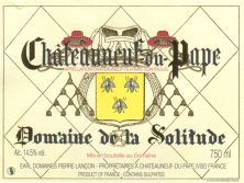 Domaine de la Solitude Chateauneuf-du-Pape Tradition Rouge 2021 (9324)